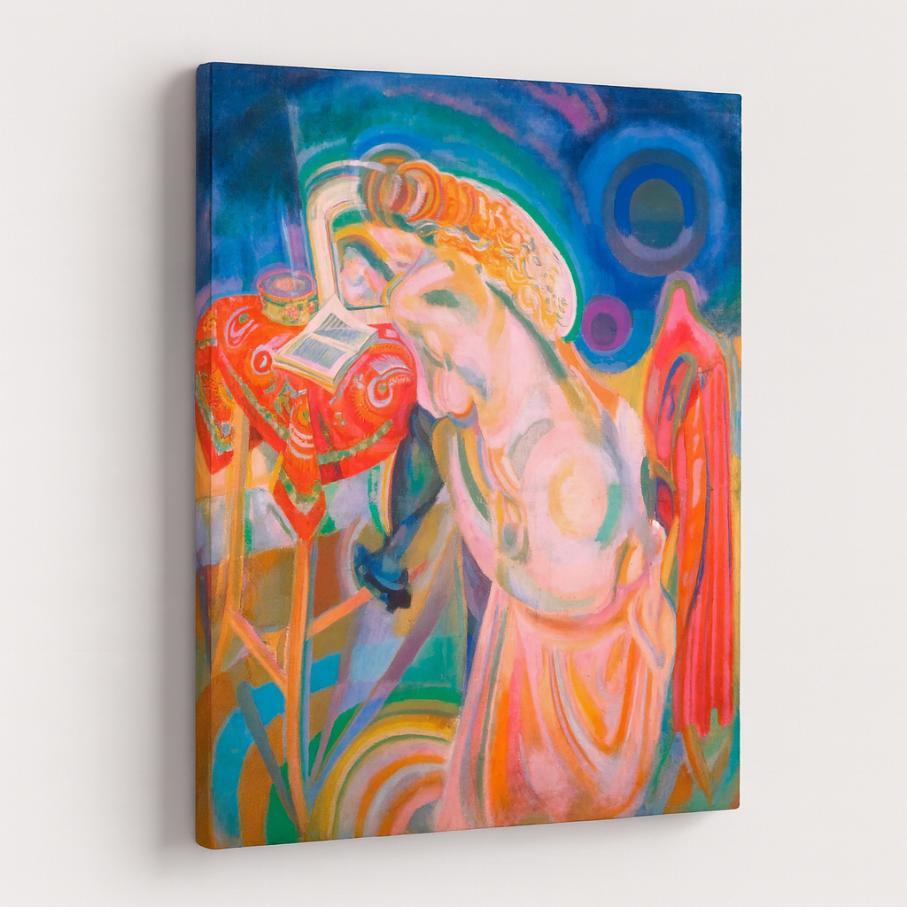 Femme Nue Lisant