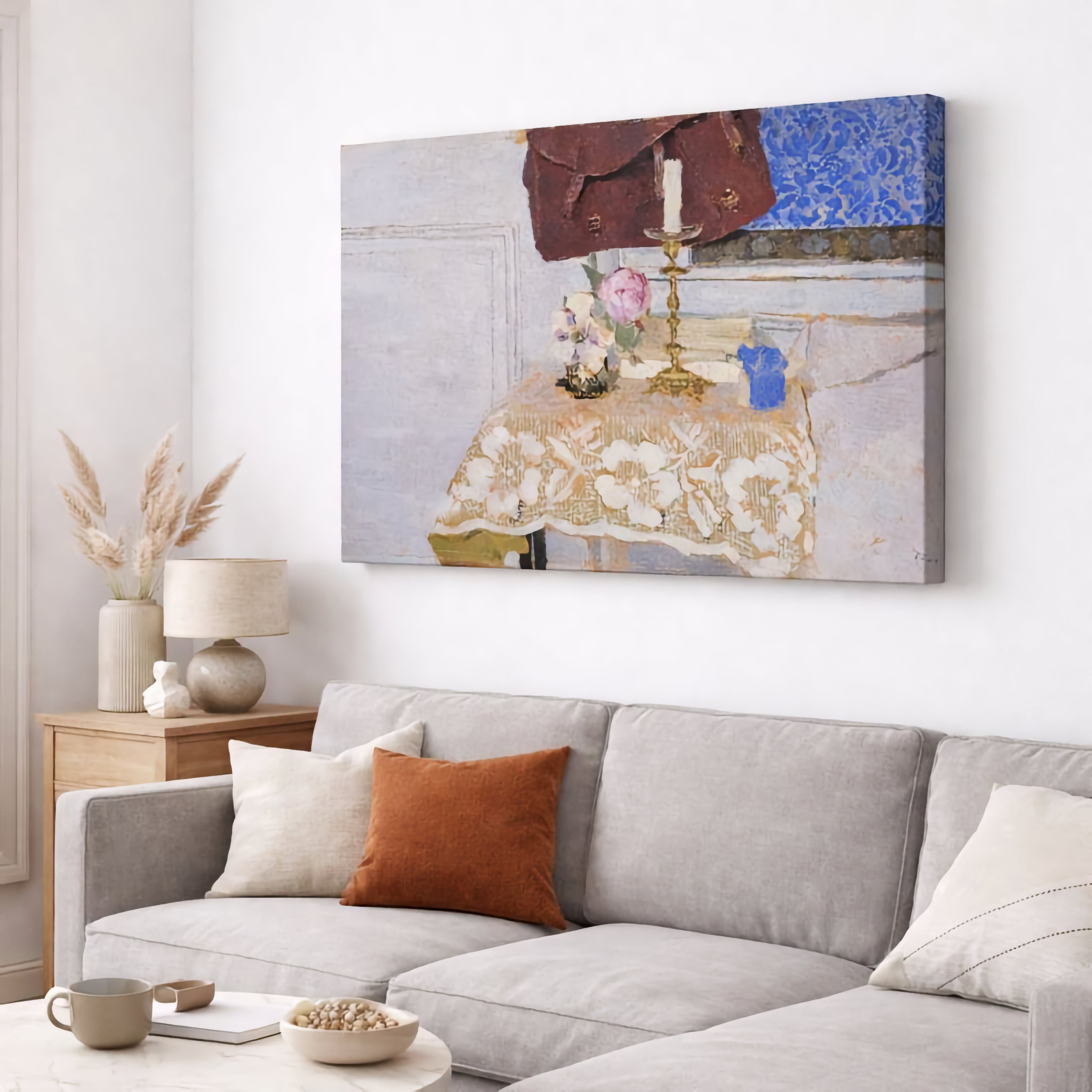 Nature morte au bougeoir