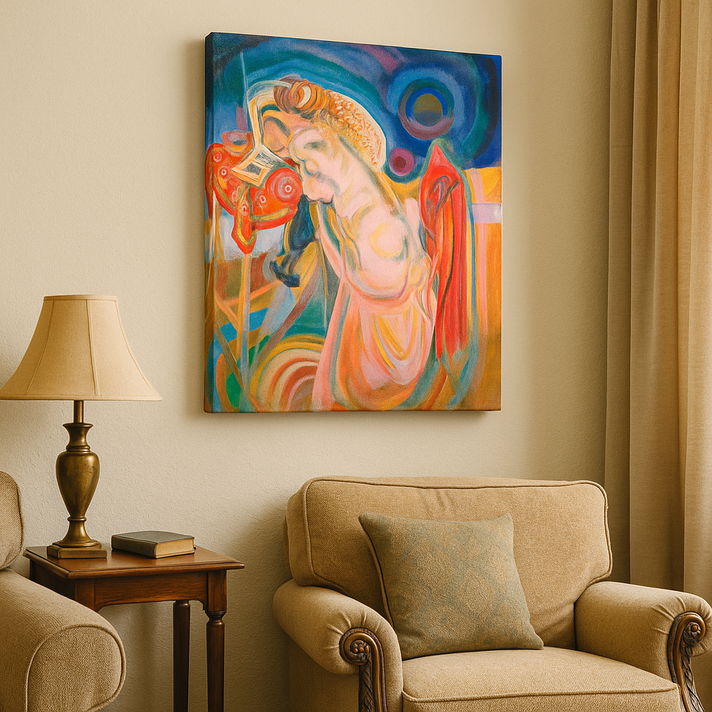 Femme Nue Lisant