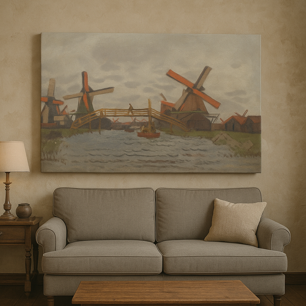 Windmills near Zaandam