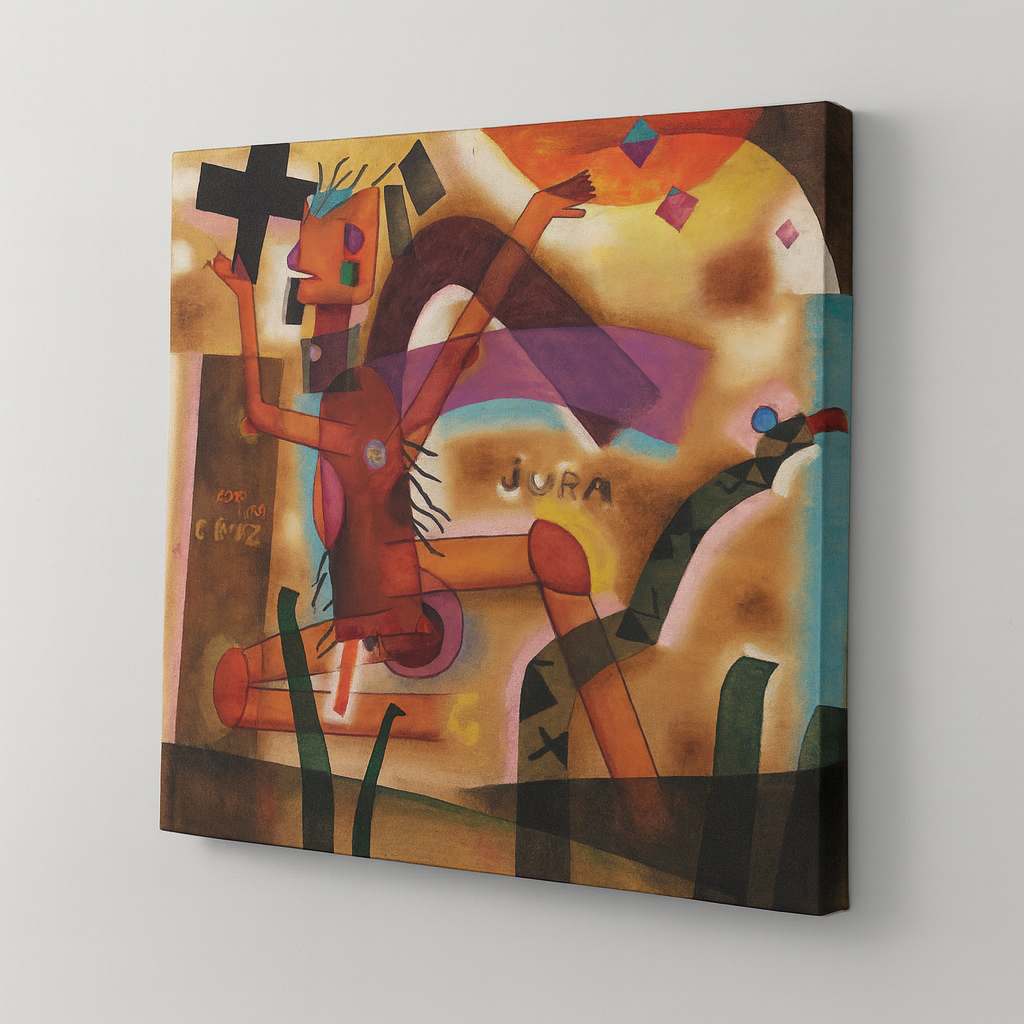 By His Cross He Swears.