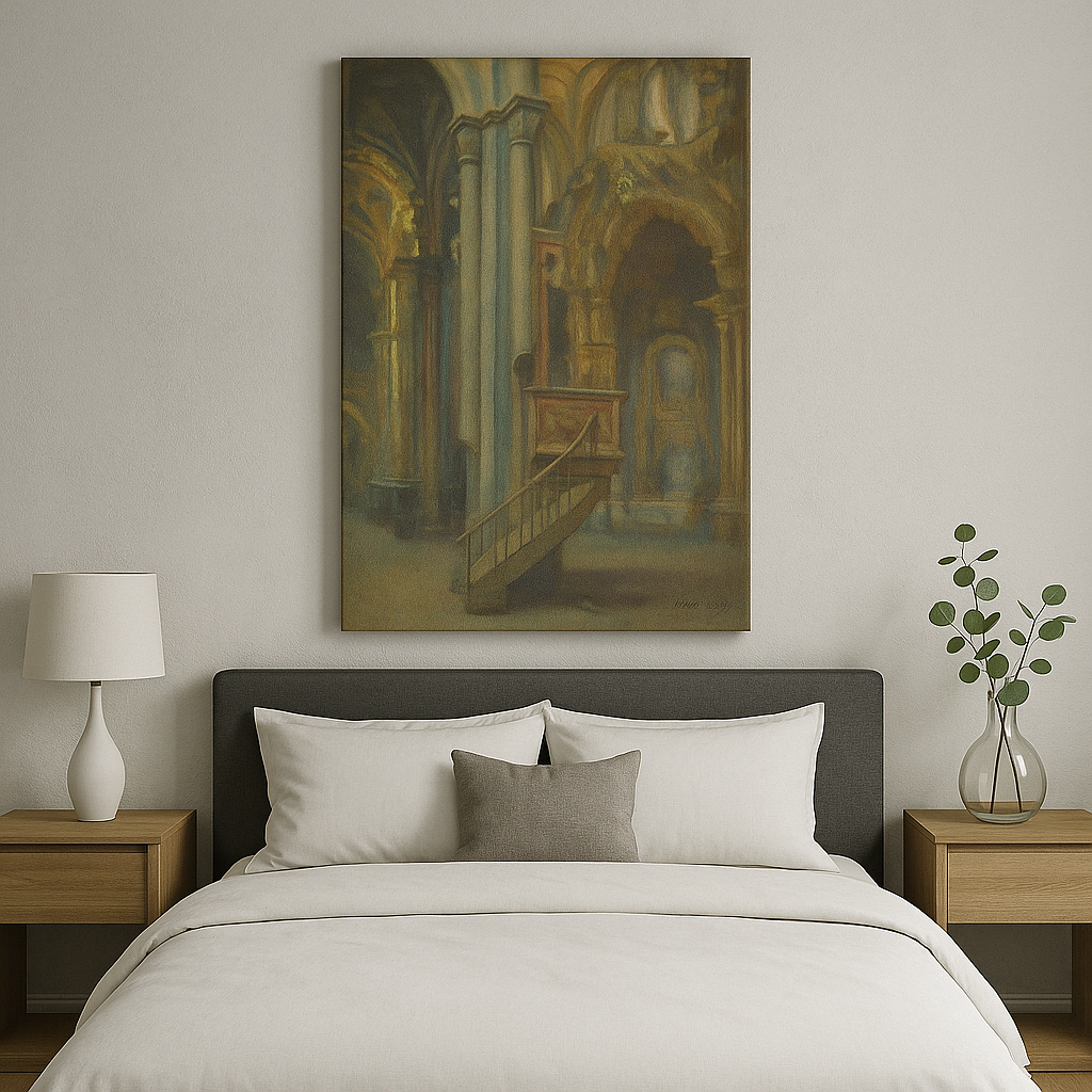 Interior de igreja