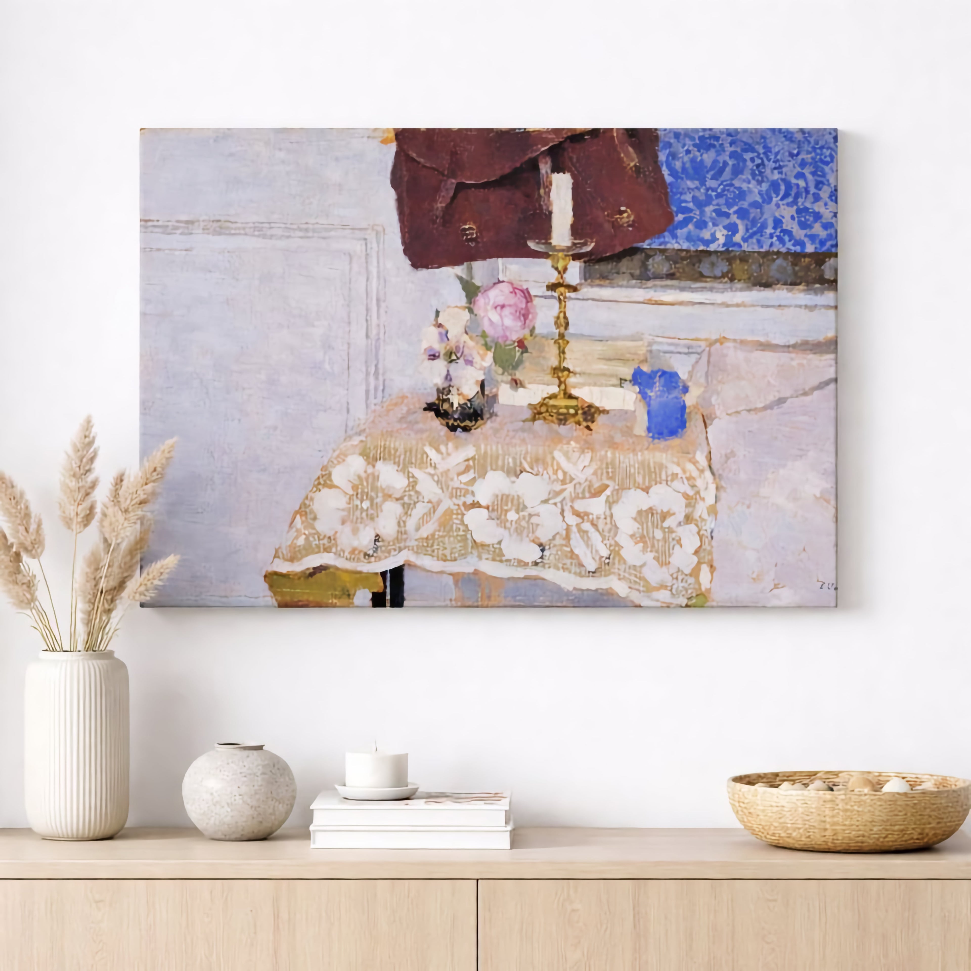 Nature morte au bougeoir