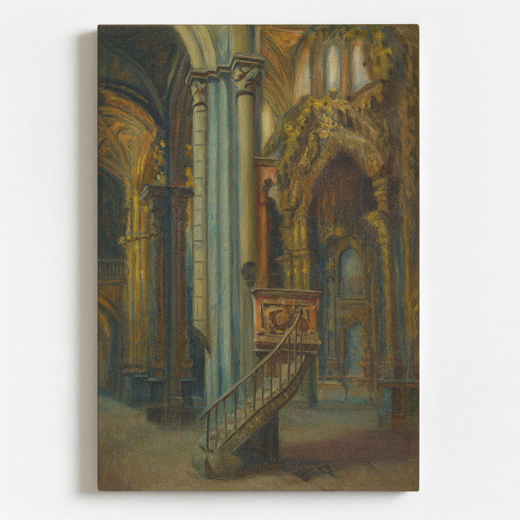 Interior de igreja