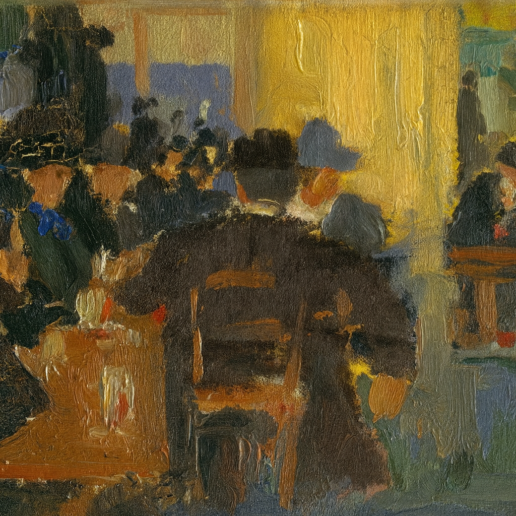 Parisian cafes