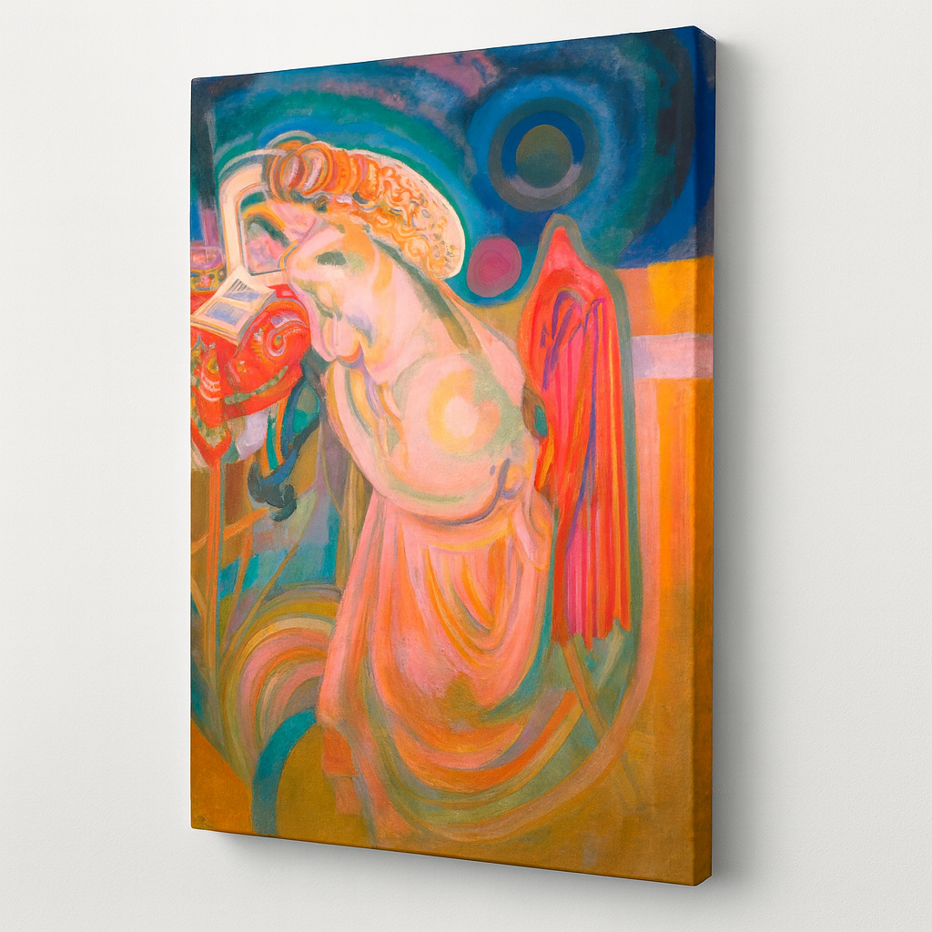 Femme Nue Lisant