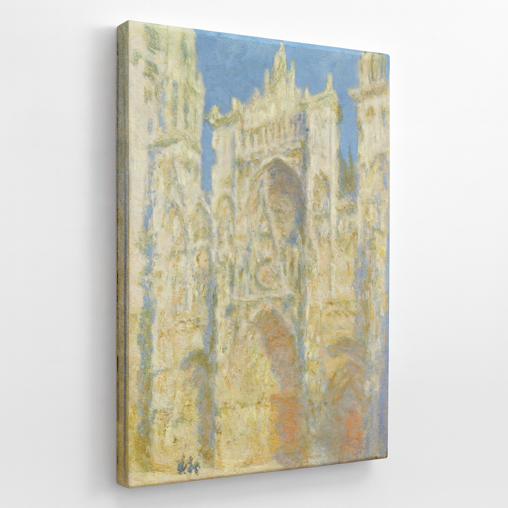 Rouen Cathedral, West Façade, Sunlight